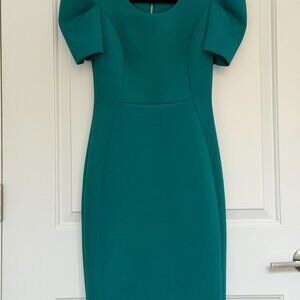 Calvin Klein Green Dress Size 2